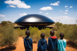 Bí ẩn 62 học sinh chứng kiến một UFO hạ cánh gần trường