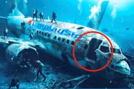 Xôn xao bức ảnh xác chiếc máy bay huyền thoại MH370?