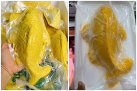 Chả đúc hình chép vàng cúng ông Công ông Táo ‘chốt’ vài chục con mỗi ngày