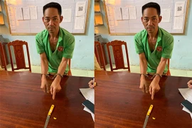 Tạm giữ tài xế say rượu, rút dao đâm trung uý CSGT ở Bắc Giang