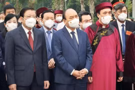 Chủ tịch nước Nguyễn Xuân Phúc dâng hương Giỗ Tổ Hùng Vương