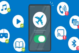 Điện thoại thông minh có thể và không thể làm gì khi ở Chế độ trên máy bay?