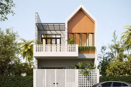 5 mẫu nhà ống 2 tầng nông thôn 400 triệu hiện đại nhất hiện nay