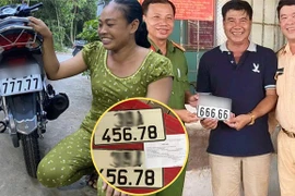 Loạt “bàn tay vàng” bốc trúng biển số ngũ quý khiến dư luận trầm trồ