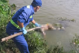 Thanh Hóa: Phát hiện thi thể nam giới, tay và đầu bị quấn băng dính 