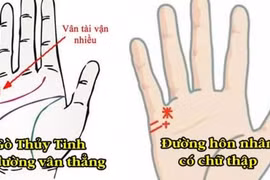 Đây là 4 kiểu tay phú quý vận đỏ như son