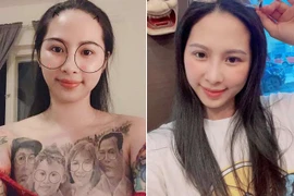 Cô gái Vĩnh Phúc “gây bão” vì xăm hình gia đình kín ngực giờ ra sao?