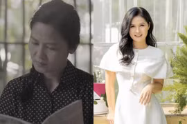 Sắc vóc Thúy Hà - 'vợ' nghệ sĩ Trung Anh trong 'Chúng ta của 8 năm sau'