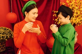 Xúc động lý do con Ngọc Lan muốn mang áo ngực của mẹ đi học