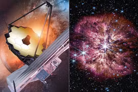 Mắt thần NASA chụp được khoảnh khắc “hấp hối” của ngôi sao sắp chết