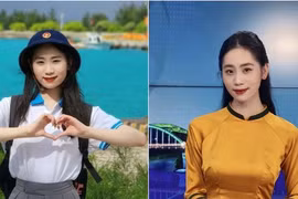 Nữ sinh xứ Trà được nhận huy hiệu chiến sỹ Trường Sa