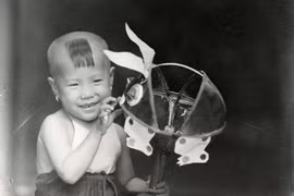 Bồi hồi ngắm loạt ảnh đầy hoài niệm về Tết Trung Thu Hà Nội xưa 