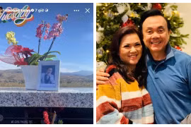 3 năm chồng mất, bà xã Chí Tài vẫn nặng tình phu thê