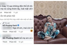Phương Oanh bị mắng là "con giáp 13", nữ diễn viên đáp trả 