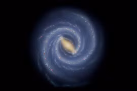 Kinh ngạc phát hiện mới về hình dạng của dải Ngân Hà