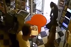 Video: Chó liều mạng tấn công cướp để cứu chủ