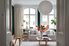 Căn hộ nhỏ 47m2 gây ấn tượng nhờ phong cách thiết kế Bắc Âu