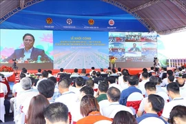 Thủ tướng phát lệnh khởi công đường Vành đai 4 - Vùng Thủ đô và cao tốc Cao Lãnh - An Hữu