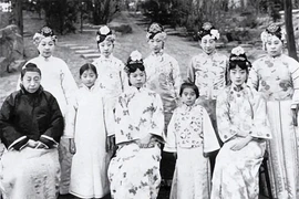 Ảnh hiếm chụp mỹ nữ nhà Thanh 