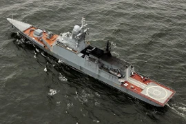 Nga hạ thuỷ hộ vệ hạm mới với khả năng mang vũ khí cực khủng
