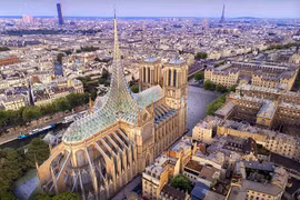 Diện mạo mới của nhà thờ Đức Bà Paris trông như thế nào?