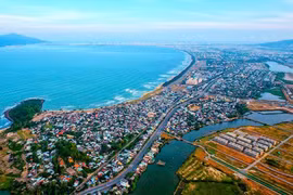 Liên Chiểu nhìn từ trên cao. Ảnh: SGGP.