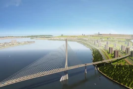Phối cảnh cầu Cần Giờ. Ảnh: Thanh Niên.