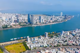 TP Đà Nẵng nhìn từ trên cao. Ảnh: NLĐ.