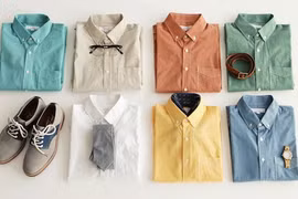 Các phối đồ công sở ngày hè lịch lãm cho nam