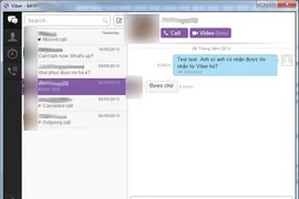 Viber gọi điện, nhắn tin miễn phí từ máy tính