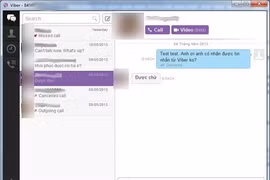 Viber gọi điện, nhắn tin miễn phí từ máy tính
