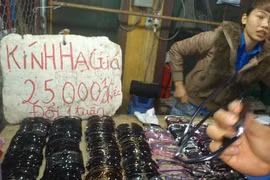 Tróc da, mù mắt vì kính thời trang