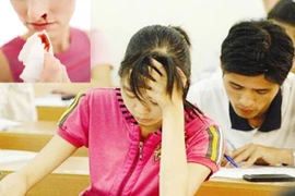 Xót ruột những sĩ tử “sụt phong độ” ngay trong phòng thi