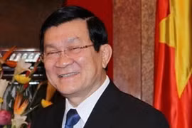 Chủ tịch nước Trương Tấn Sang trả lời phỏng vấn báo chí TQ