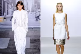 Phối đồ hàng hiệu theo xu hướng “White on White”