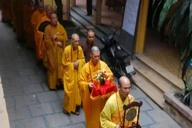 Hà Nội: Lễ bạch An cư trường hạ Quán Sứ 2013