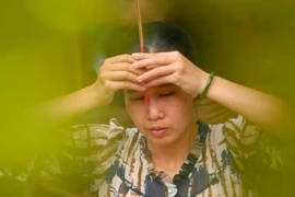 Chùm ảnh: Nét đẹp của sự nguyện cầu 