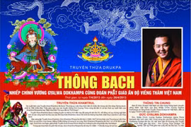 Nhiếp Chính Vương Gyalawa Dokhampa sang thăm Việt Nam