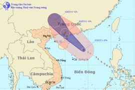 Bão số 3 cách quần đảo Hoàng Sa khoảng 250km