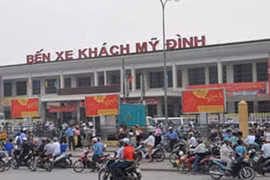 Giảm tải bến xe Mỹ Đình: Phương án… luẩn quẩn?