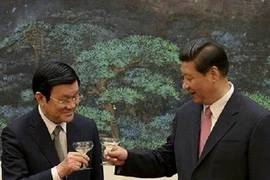 Chủ tịch TQ: Trung-Việt kiên định hợp tác hữu nghị