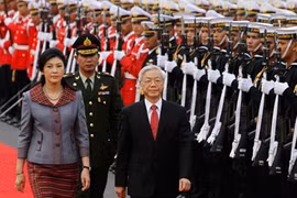 Nâng quan hệ Việt-Thái Lan lên đối tác chiến lược 