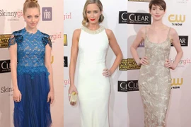 Sao mặc đẹp nhất tại Critic's Choice Movie Awards 2013