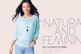 Triệu Vy chào Xuân với style thanh lịch, trẻ trung