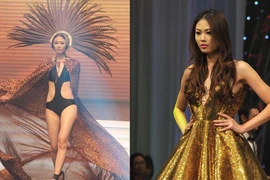Chung kết VN next top model 2012: Chiếc đầm... “đụng hàng“
