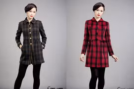 Thanh lịch với măng tô trong ngày Đông giá 