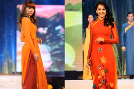 Sắc màu rực rỡ trong BST “Hoa Xuân” của NTK Thuận Việt