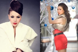 Trà Ngọc Hằng yêu kiều với áo lông