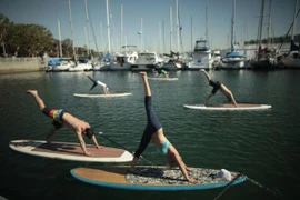 Những khoảnh khắc đẹp lạ của Yoga