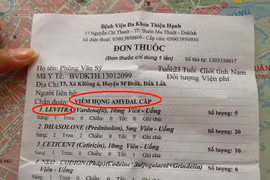 Bác sĩ kê nhầm thuốc rối loạn cương dương cho bệnh nhân viêm Amydal